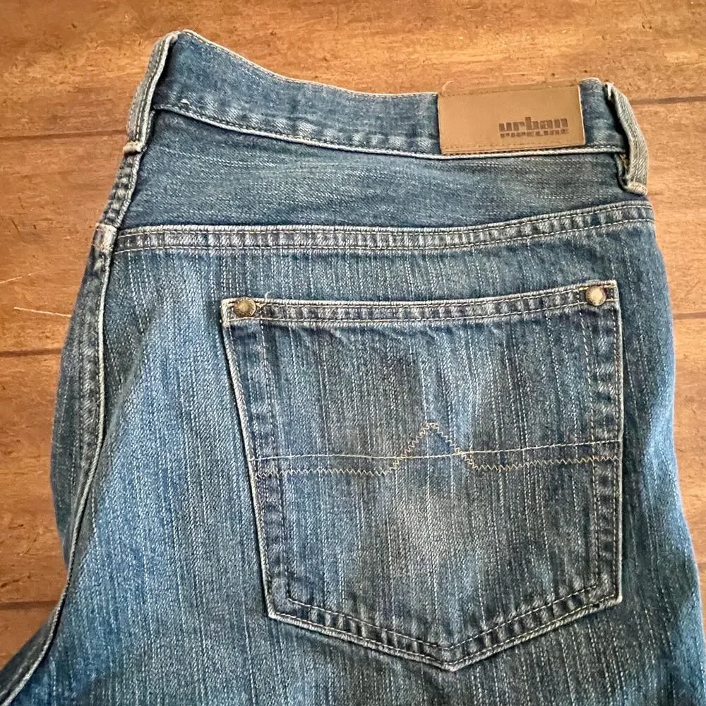 Urban Pipeline Denim Jeans Mens 38 x 30 Slim A-57 - Picture 2 of 14